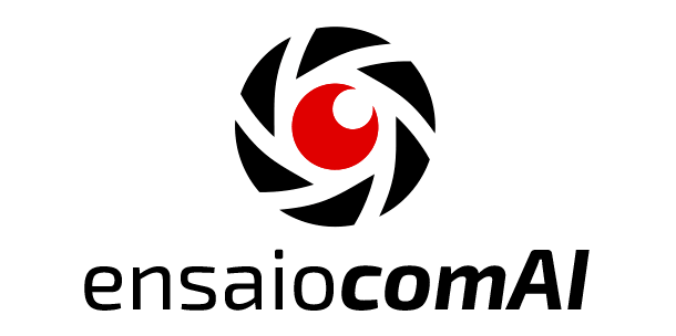 Logo Ensaio com AI preto